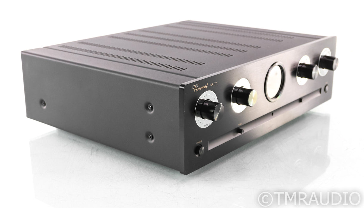 Vincent SA-T7 Stereo Tube Preamplifier; SA T7; Black; Blohbaum System