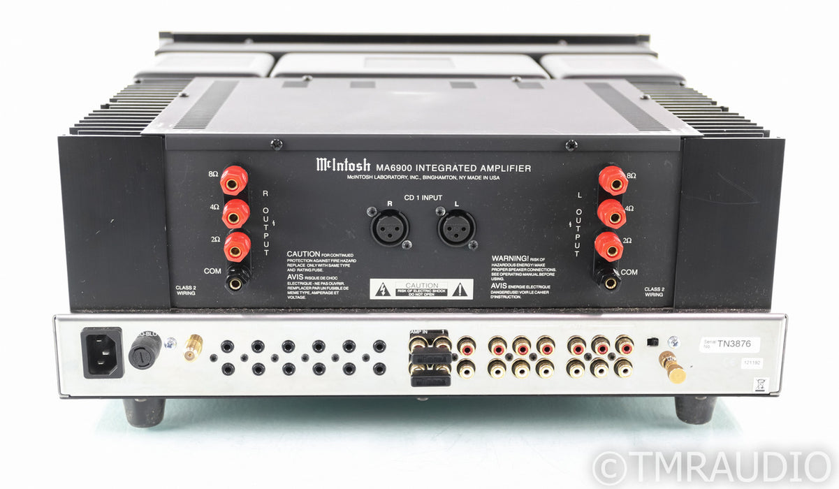 McIntosh MA6900 Stereo Integrated Amplifier; MA-6900; Remote; MM Phono