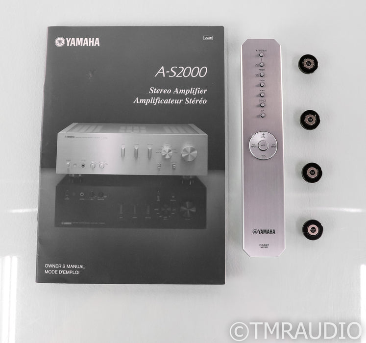 Yamaha A-S2000 Stereo Integrated Amplifier; AS2000; MM / MC Phono; Remote