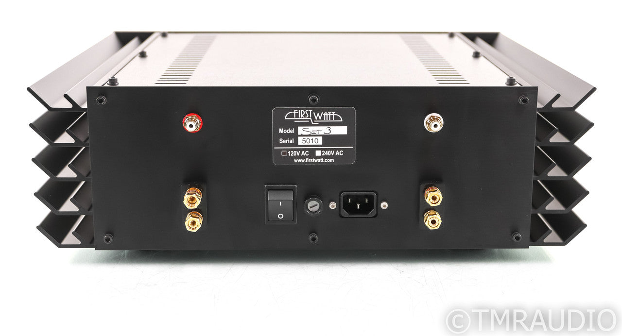 First Watt SIT 3 Stereo Power Amplifier; SIT3; Black - Excellent
