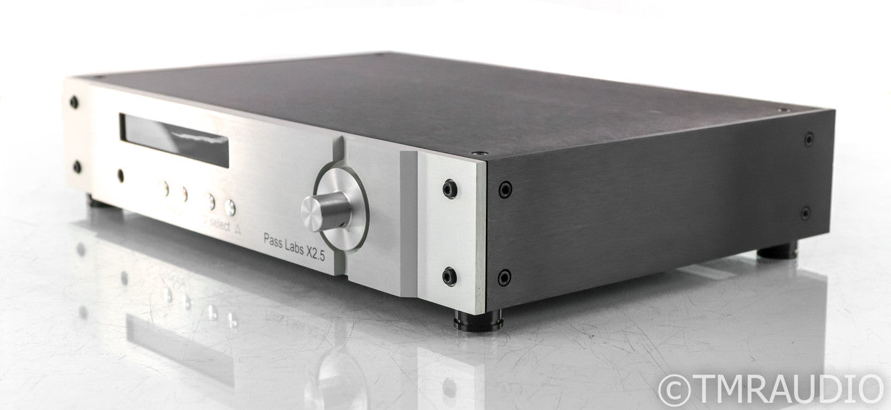 Pass Labs X2.5 Stereo Preamplifier; X-2.5; Silver
