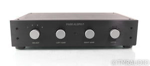 Pass Labs Aleph P Stereo Preamplifier; Remote