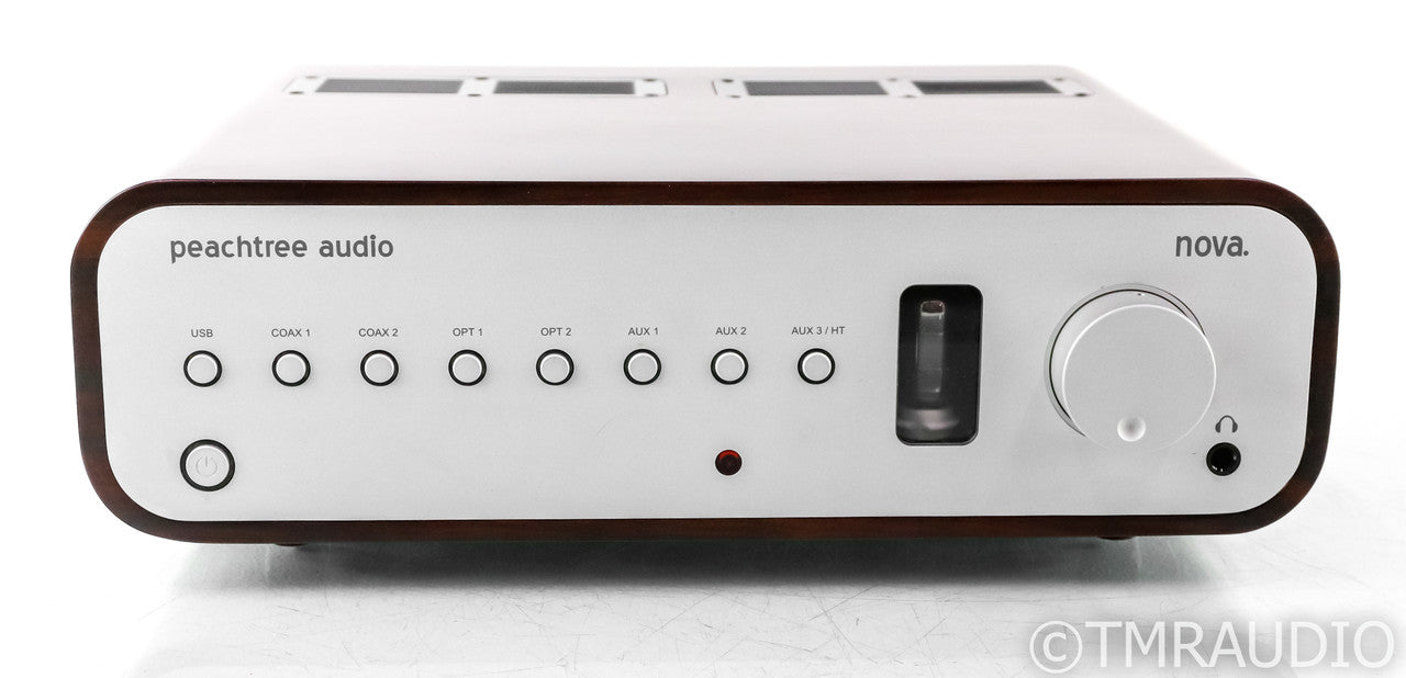 Peachtree Nova Tube Hybrid Stereo Integrated Amplifier; Rosewood; D/A Converter