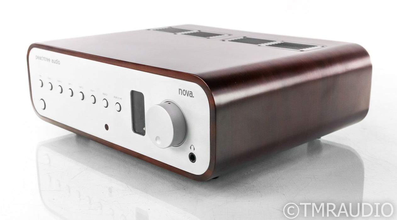 Peachtree Nova Tube Hybrid Stereo Integrated Amplifier; Rosewood; D/A Converter