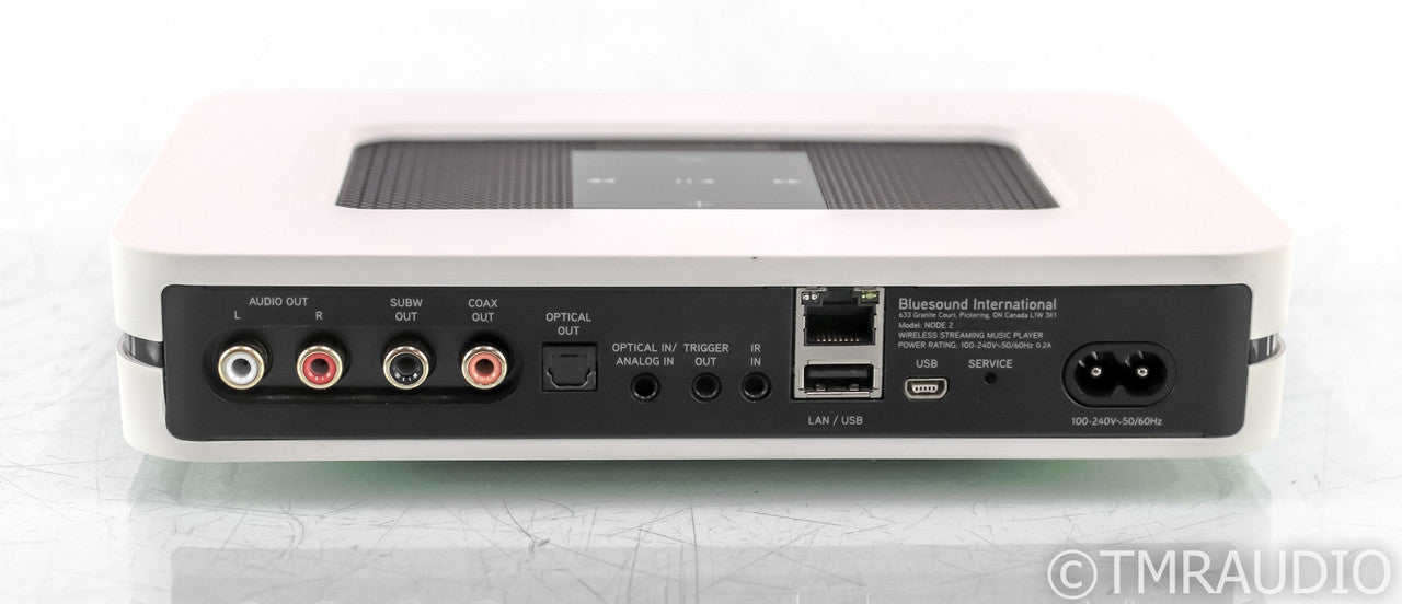 Bluesound Node 2 Wireless Network Streamer; White