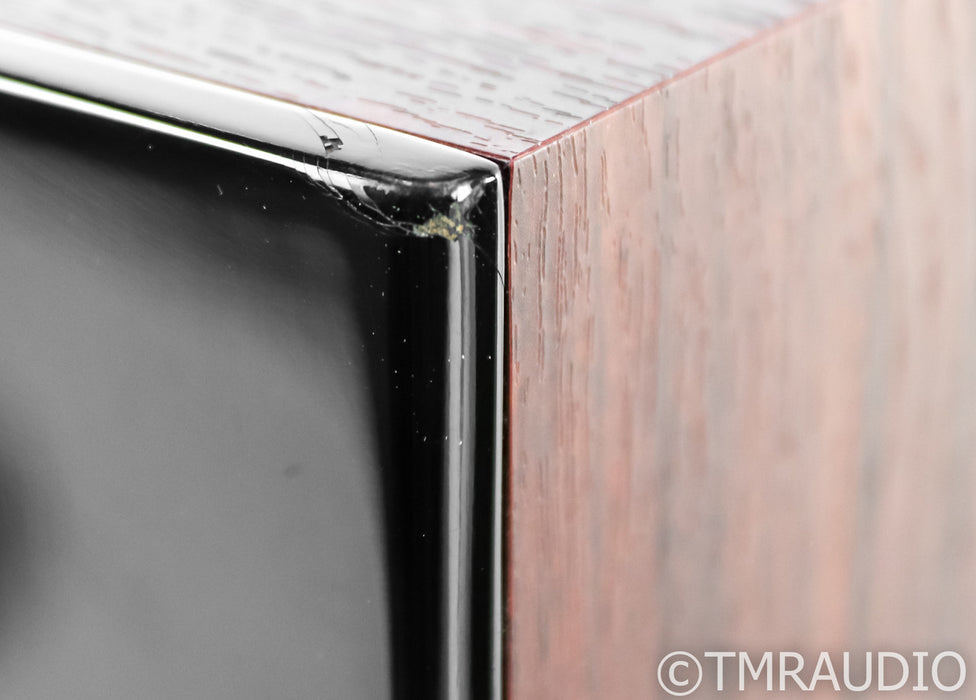 Wharfedale Diamond 225 Bookshelf Speakers; Rosewood Pair (Tear In Surround)