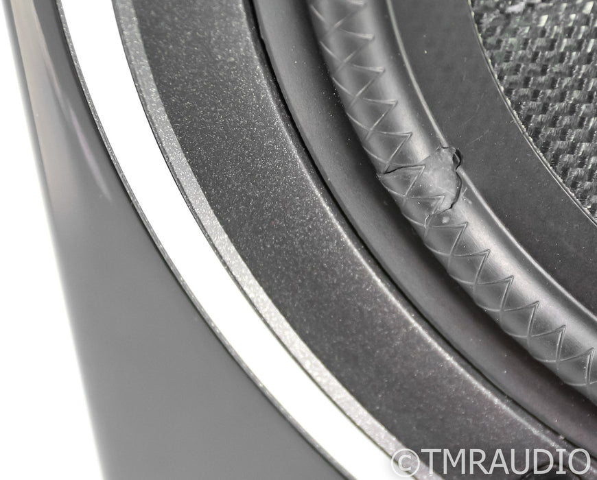 Wharfedale Diamond 225 Bookshelf Speakers; Rosewood Pair (Tear In Surround)