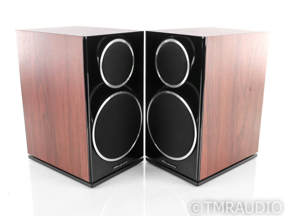 Wharfedale Diamond 225 Bookshelf Speakers; Rosewood Pair (Tear In Surround)