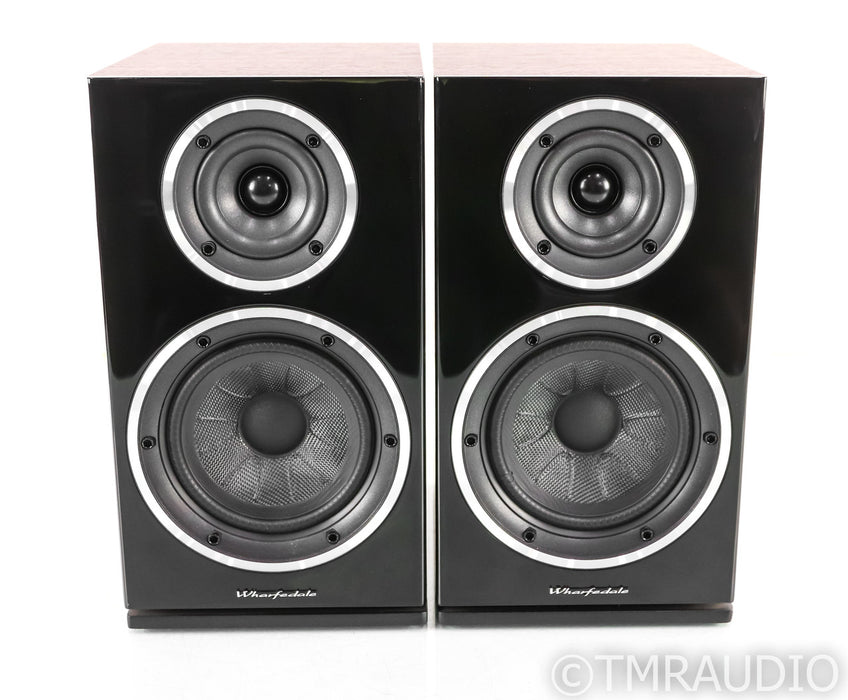 Wharfedale Diamond 225 Bookshelf Speakers; Rosewood Pair (Tear In Surround)