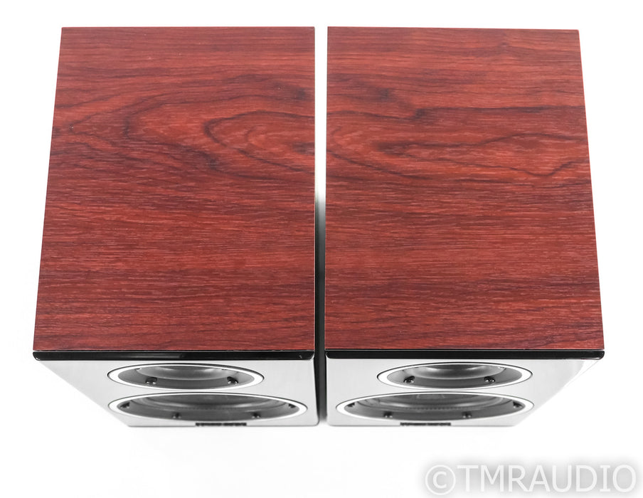 Wharfedale Diamond 225 Bookshelf Speakers; Rosewood Pair (Tear In Surround)