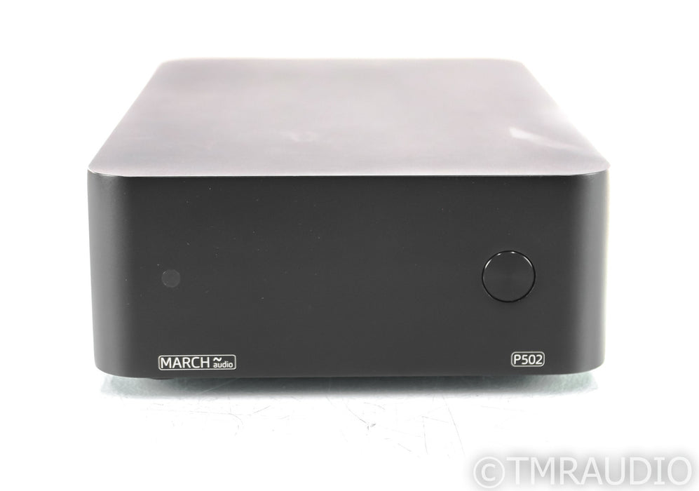 March Audio P502 Stereo Power Amplifier; P-502; Black