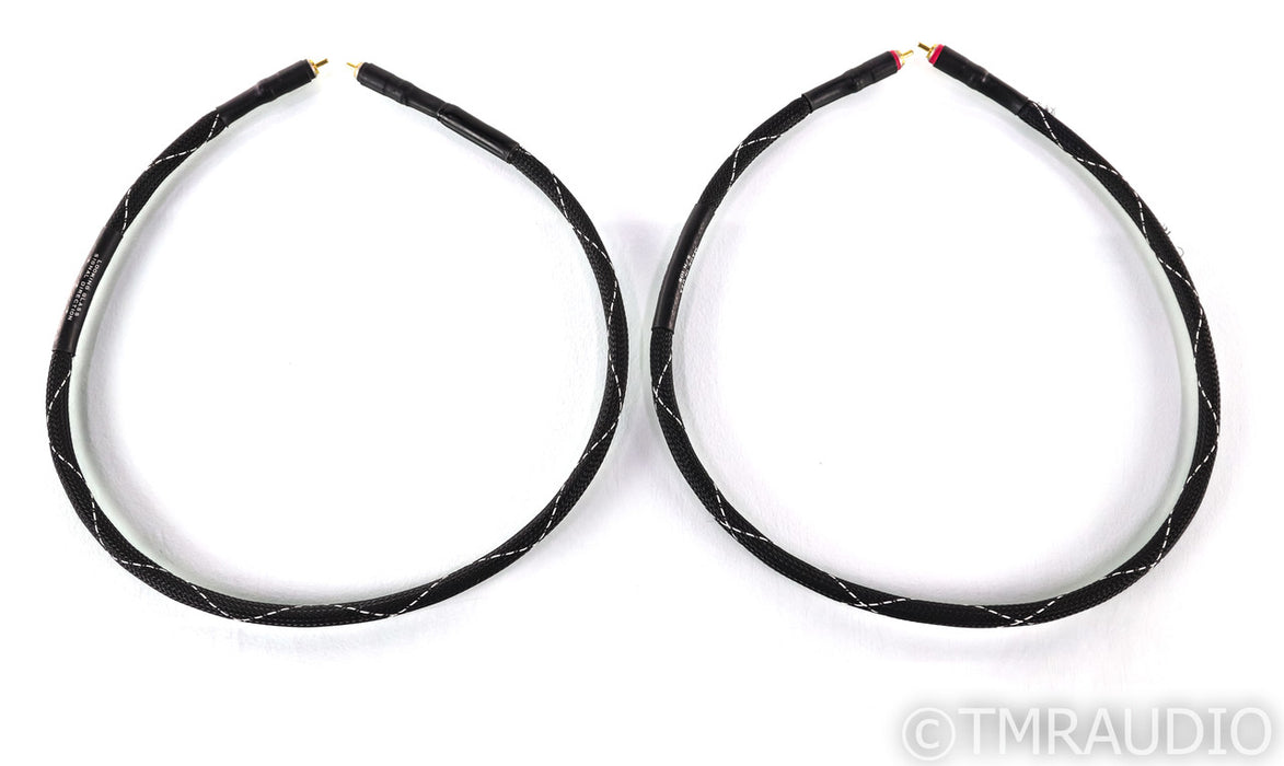Synergistic Research Looking Glass RCA Cables; 1m Pair Interconnects