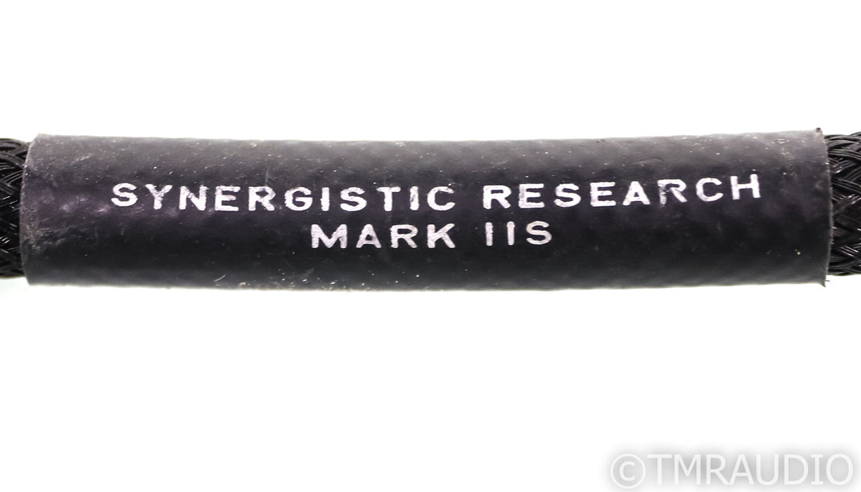 Synergistic Research Mark IIS Speaker Cables; 2.5m Pair; Mk 2S