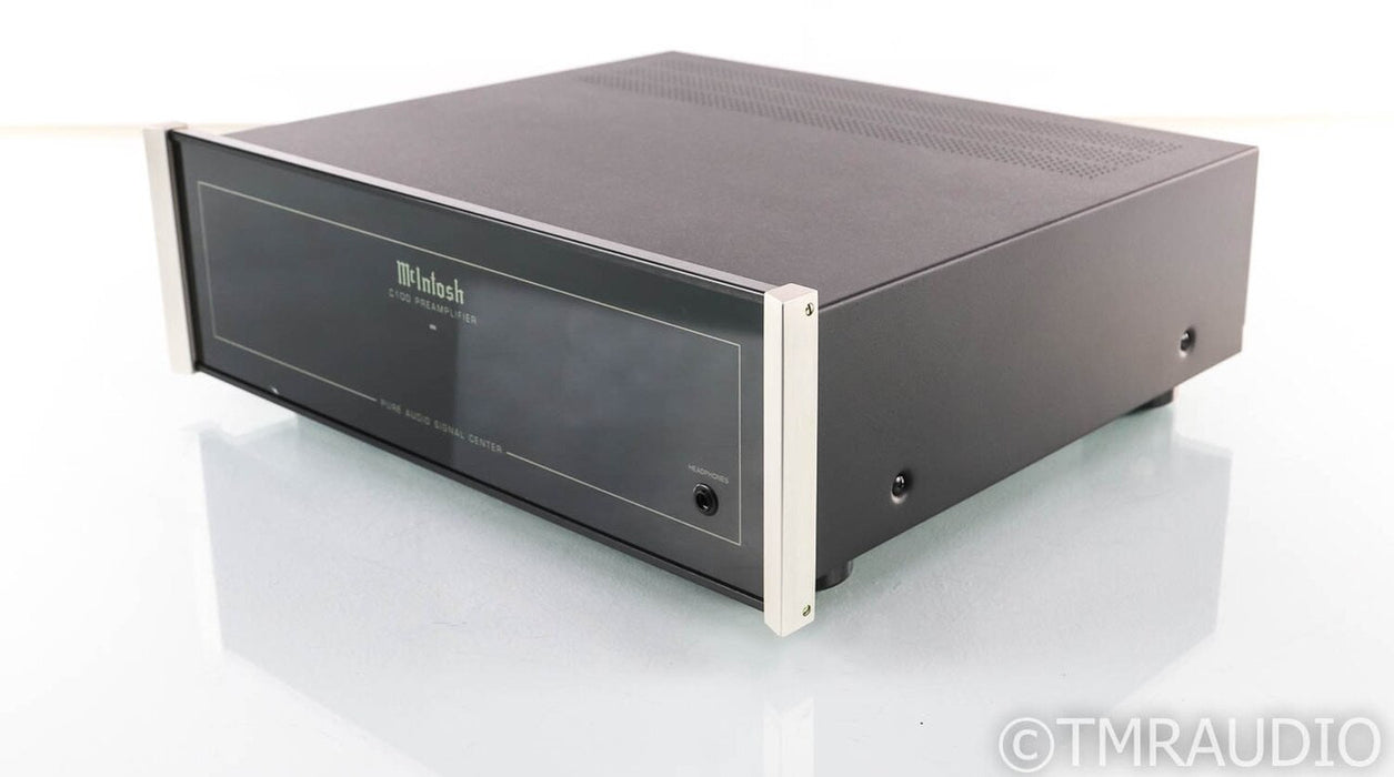 McIntosh C100A Stereo Preamplifier; No C100C Controller (Required for use)