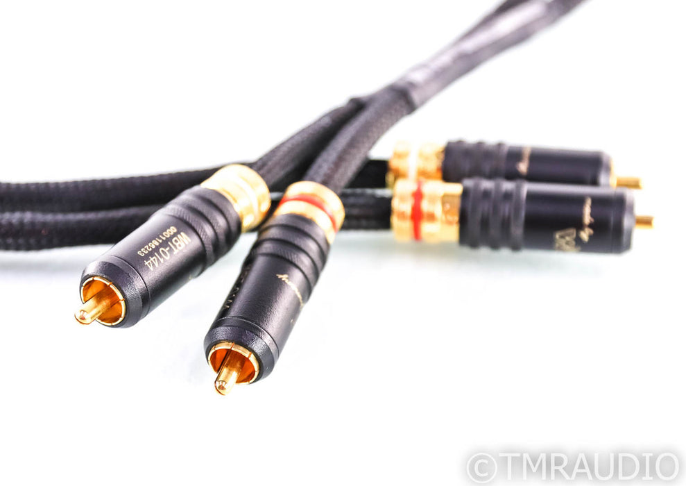 Kimber Kable Hero RCA Cables; 1m Pair Interconnects; WBT Terminations