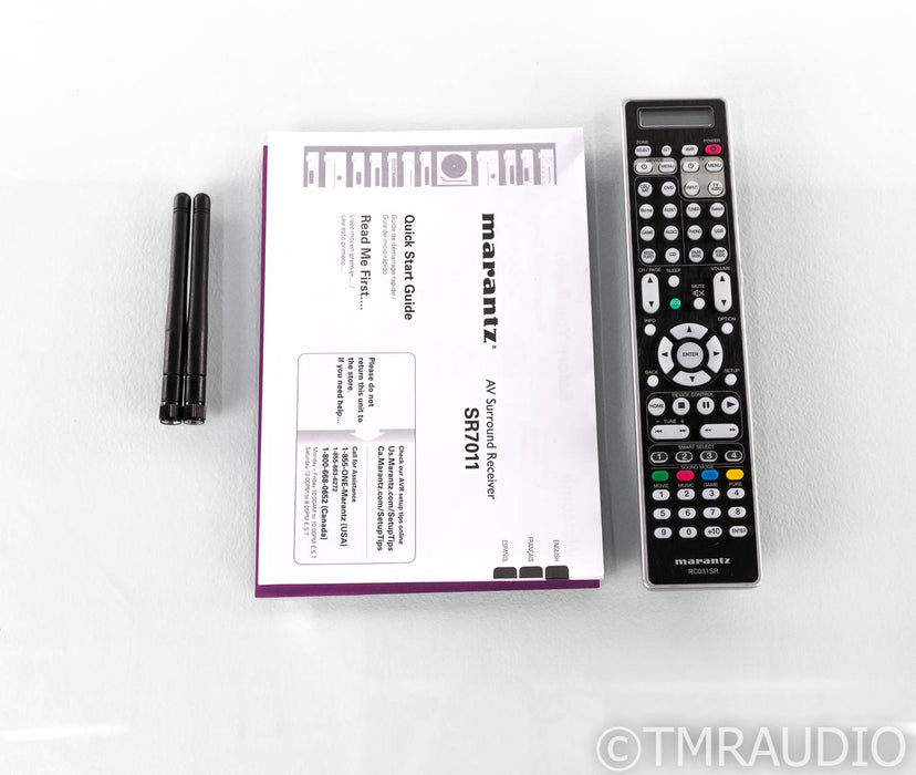 Marantz SR7011 7.1 Channel Home Theater Receiver; SR-7011; Remote; HEOS; Wifi
