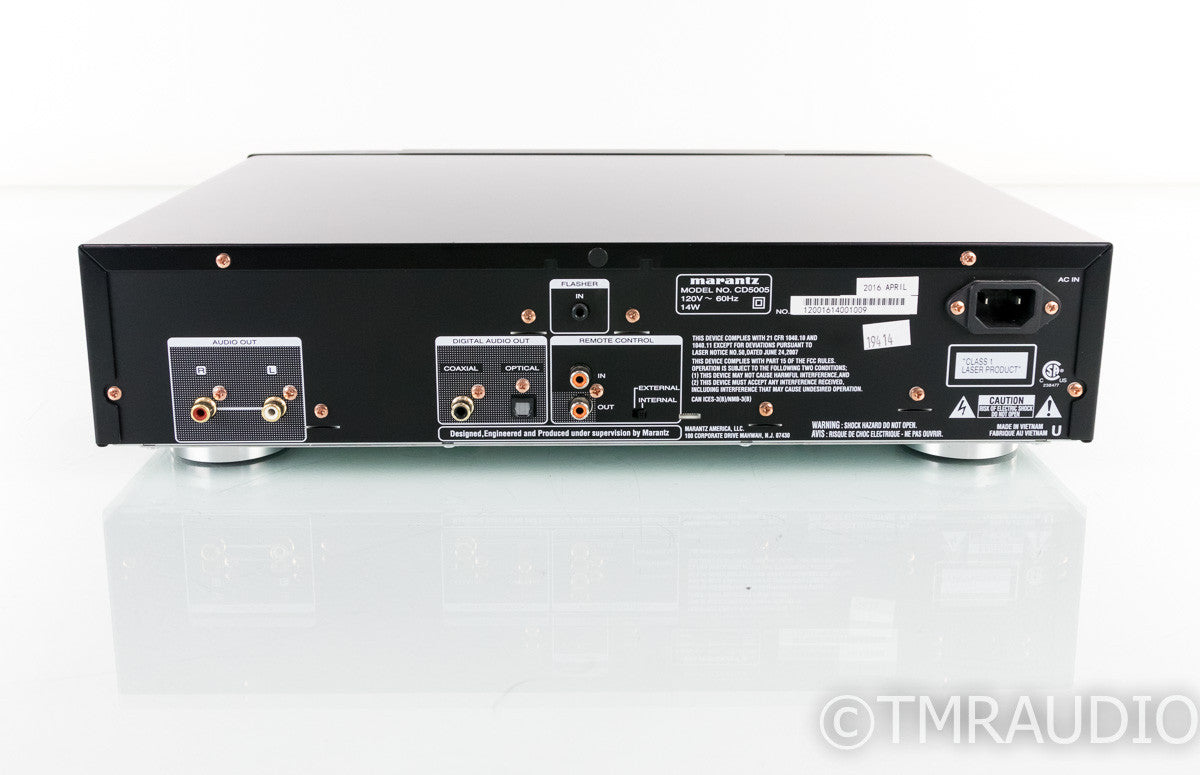 Marantz CD5005 CD Player; CD-5005; Remote — The Music Room