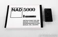 NAD 5000 CD Player / Transport; Remote