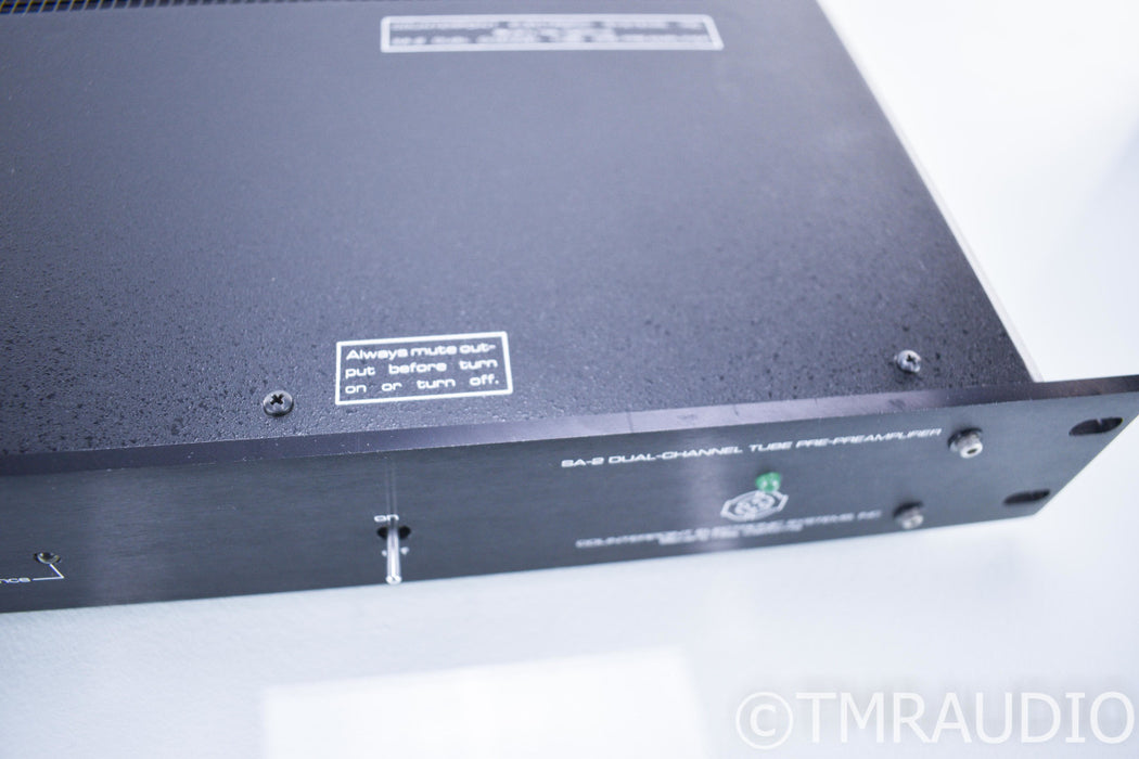 Counterpoint SA-2 Vintage Tube MC Phono Pre-Preamplifier; SA2; Head Amplifier