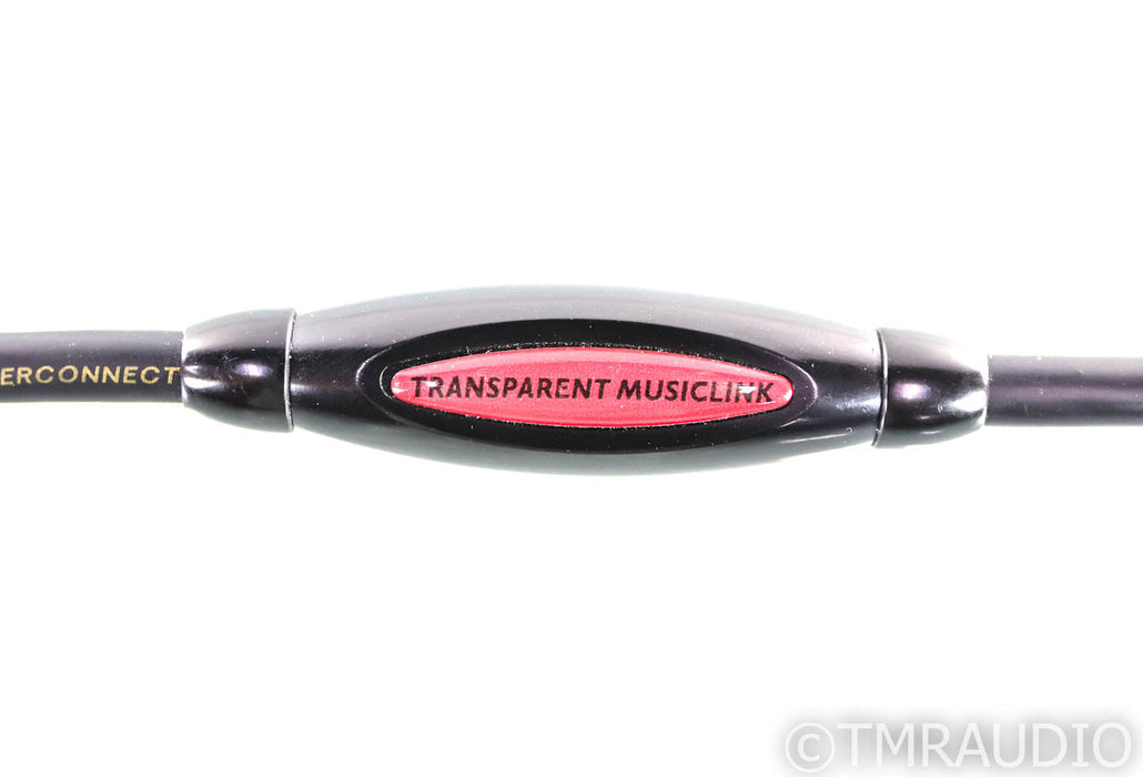 Transparent MusicLink RCA Cables; 2m Pair Interconnects