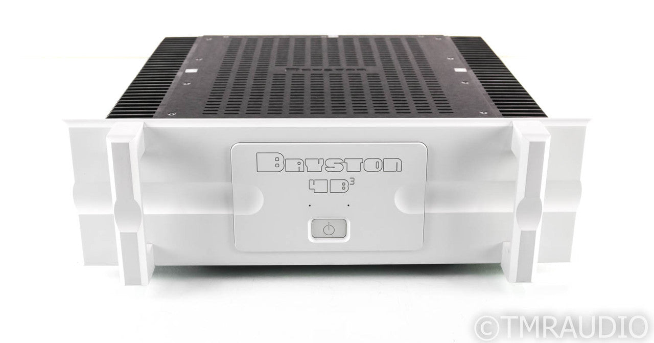 Bryston 4B3 Stereo Power Amplifier; Silver; 4B Cubed