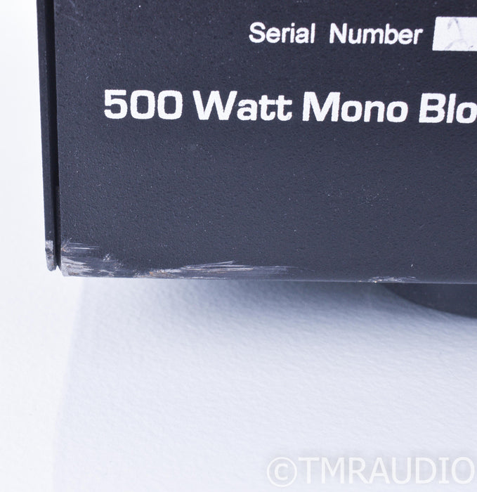 Cary Audio CAD-500MB Mono Power Amplifier