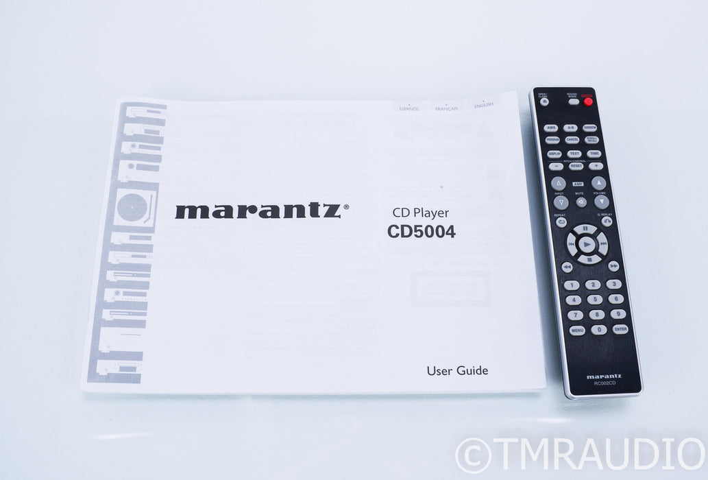 Marantz CD5004 CD Player; CD-5004; Remote