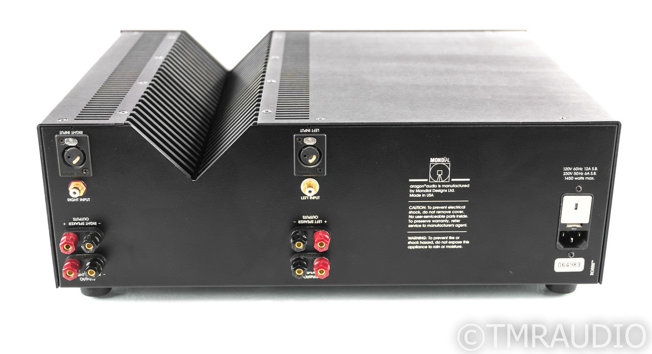 Aragon 8008 BB Stereo Power Amplifier; 8008BB