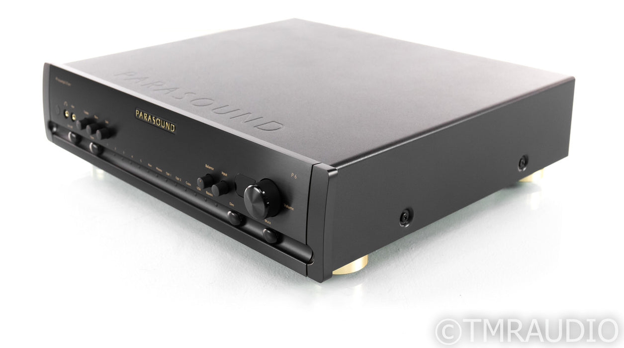 Parasound P6 2.1 Channel Preamplifier; P-6; Remote
