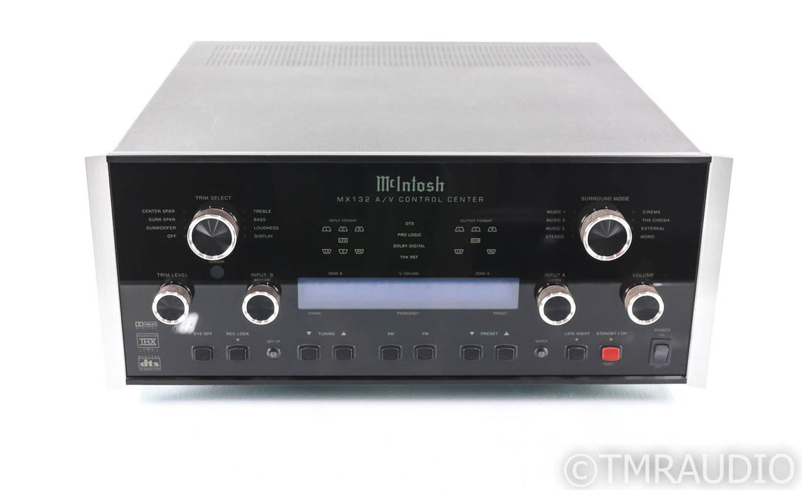 McIntosh MX132 5.1 Channel Home Theater Processor; MX-132; Remote