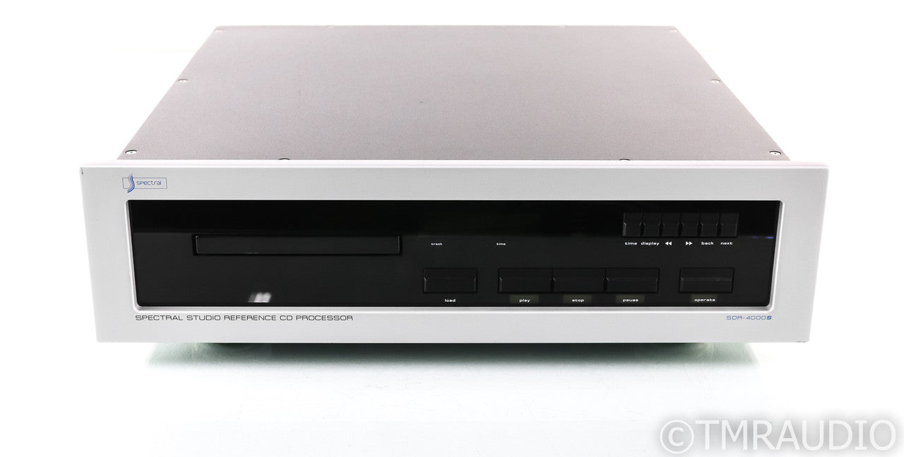 Spectral Audio SDR-4000S Pro Studio Reference CD / HDCD Player; Professional; SDR4000S