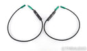 AudioQuest Columbia XLR Cables; 1m Pair Balanced Interconnects; 72v DBS