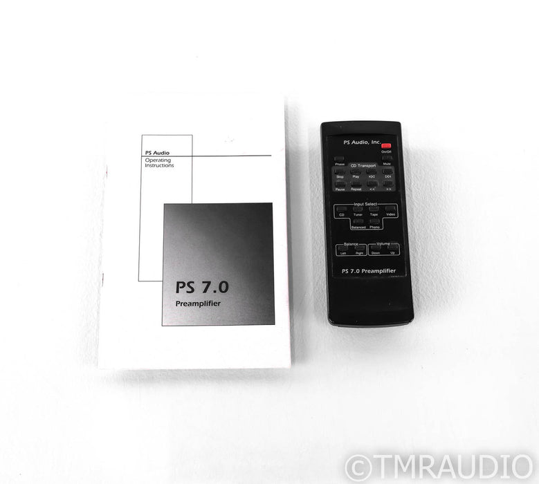 PS Audio 7.0 Stereo Preamplifier; PS 7.0; Remote