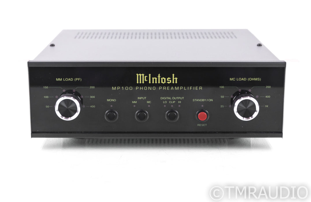 McIntosh MP100 MM / MC Phono Preamplifier; MP-100; Mint