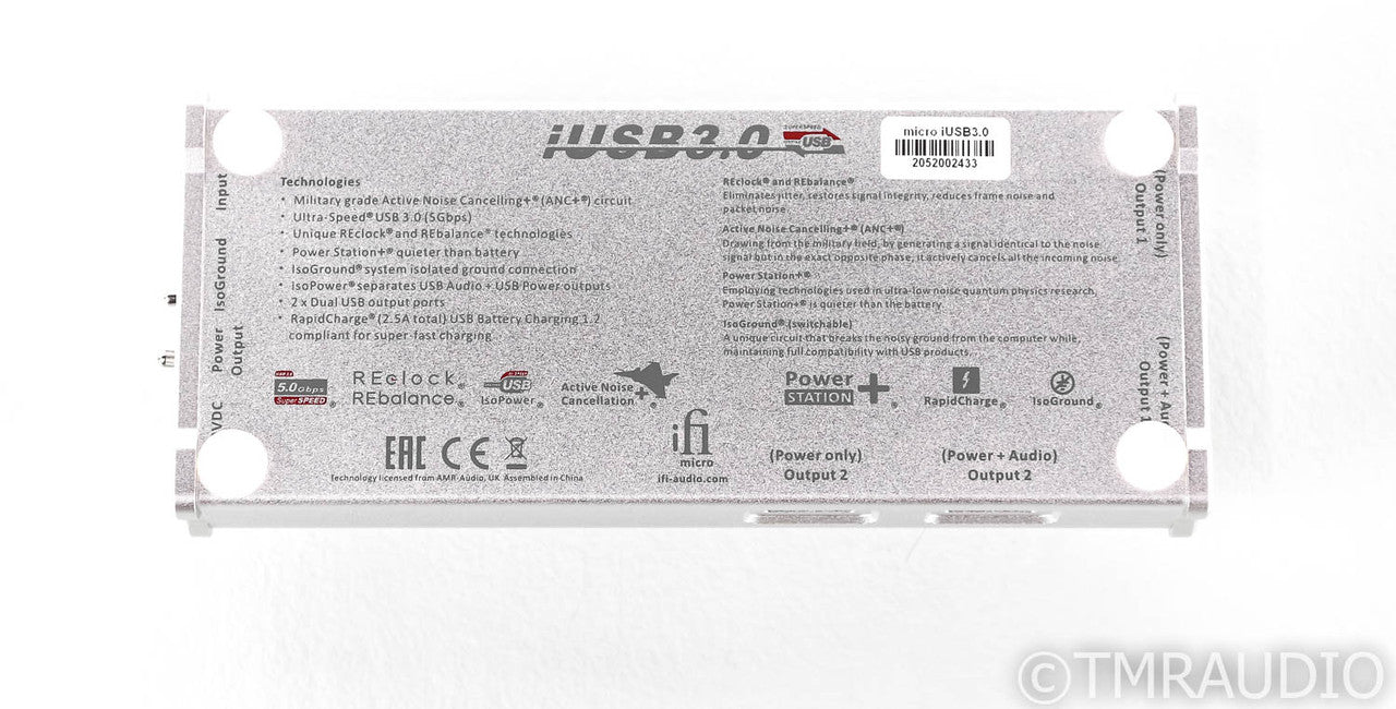 iFi Micro iUSB3.0 Power USB Audio Power Supply; Signal Conditioner