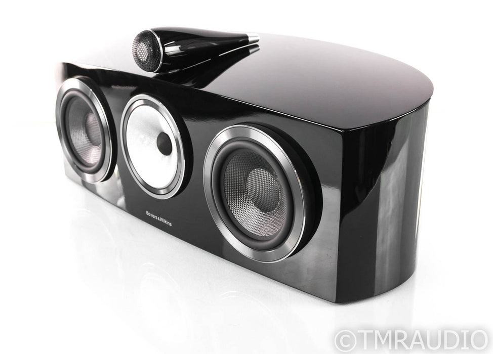 B&W HTM2 D3 Center Channel Speaker; Gloss Black; HTM2D3