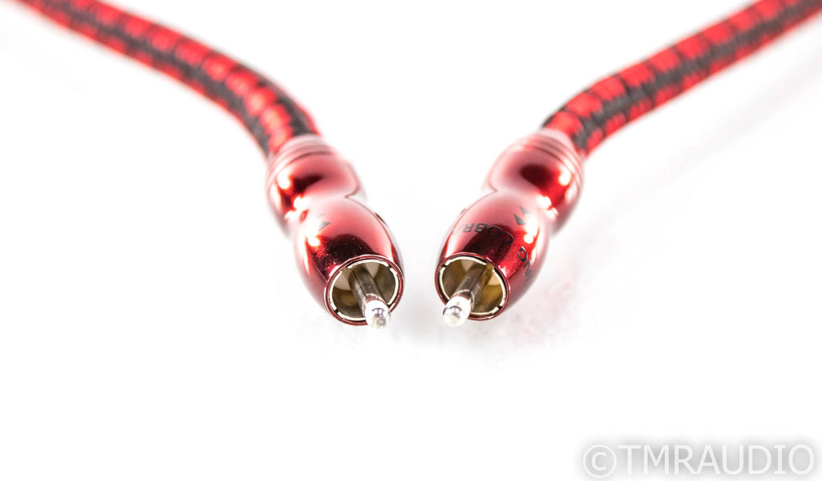 AudioQuest King Cobra RCA Cables; 0.75m Pair Interconnects