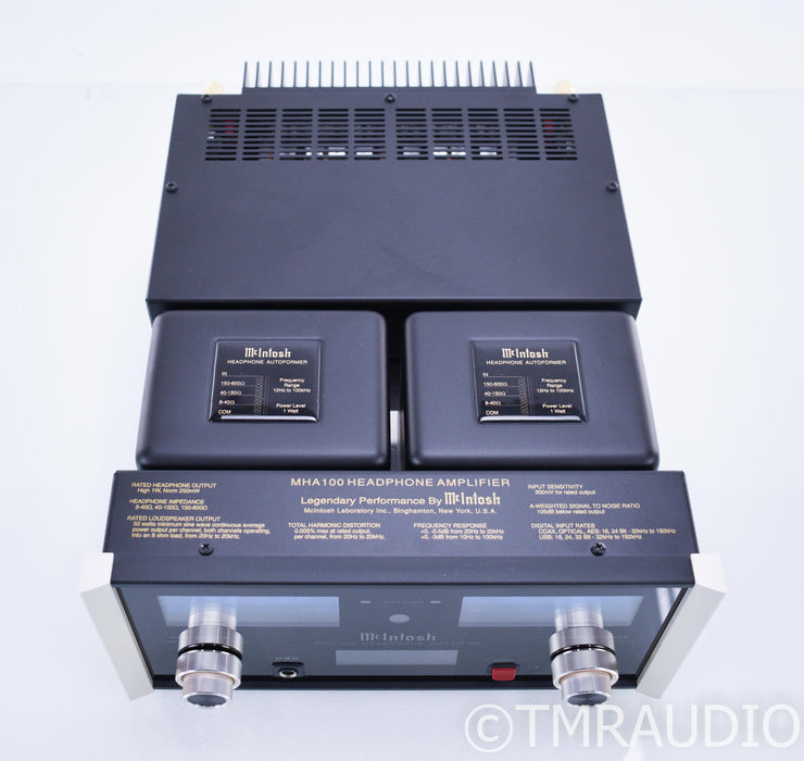 McIntosh MHA100 Headphone / Speaker Integrated Amplifier; DAC; Remote