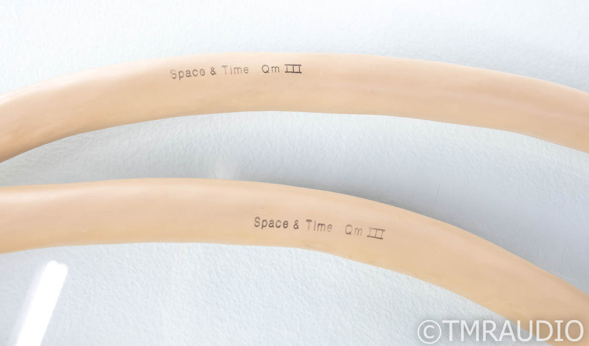 Tara Labs Space & Time Quantum III Speaker Cables; 10ft Pair; QmIII