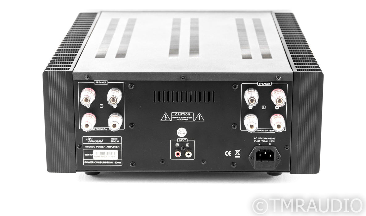 Vincent SP-331 Stereo Tube Hybrid Power Amplifier; SP331