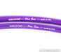 Discovery Plus Four RCA Cables; 1m Pair Interconnects
