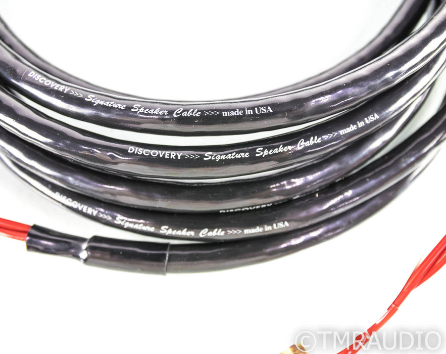 Discovery Signature Speaker Cables; 8ft Pair; Spades