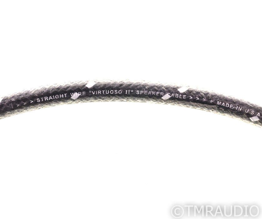 Straightwire Virtuoso II Speaker Cables; 8ft Pair