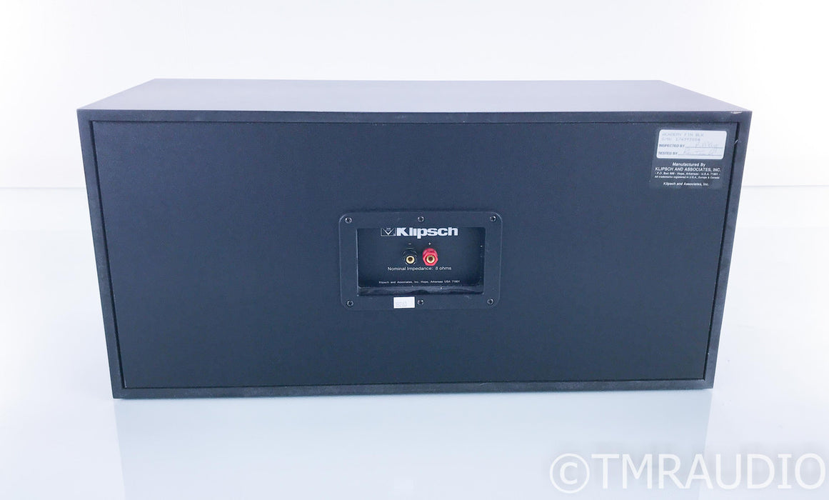 Klipsch Academy Center Channel Speaker; Black