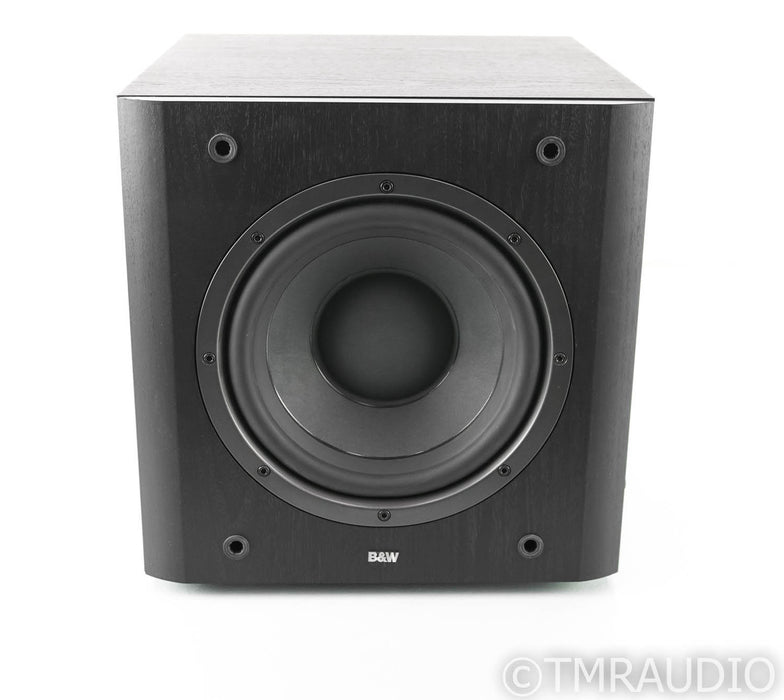 B&W ASW600 10" Powered Subwoofer; ASW 600; Black Ash