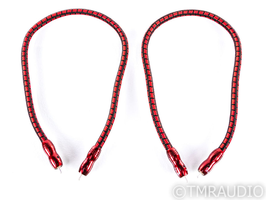 AudioQuest King Cobra RCA Cables; .5m Pair Interconnects (New)