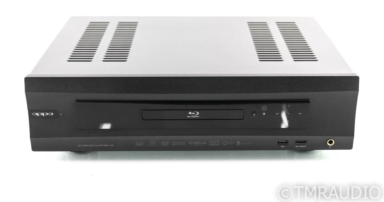 Oppo BDP-105 Universal Blu-Ray Player; BDP105; Remote