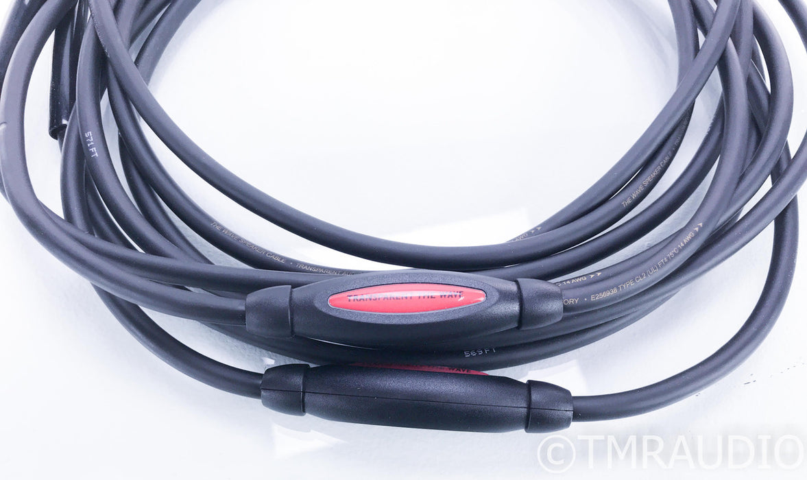 Transparent Audio The Wave Speaker Cables; 10ft Pair; Gen 5