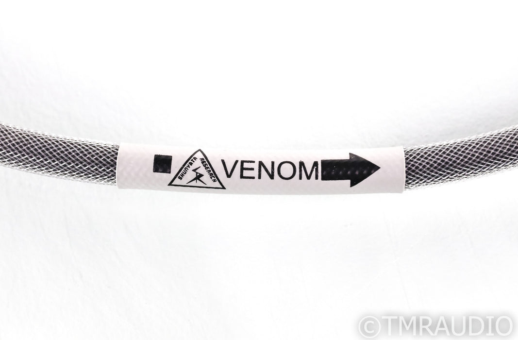 Shunyata Research Venom XLR Cables; 1m Pair Balanced Interconnects