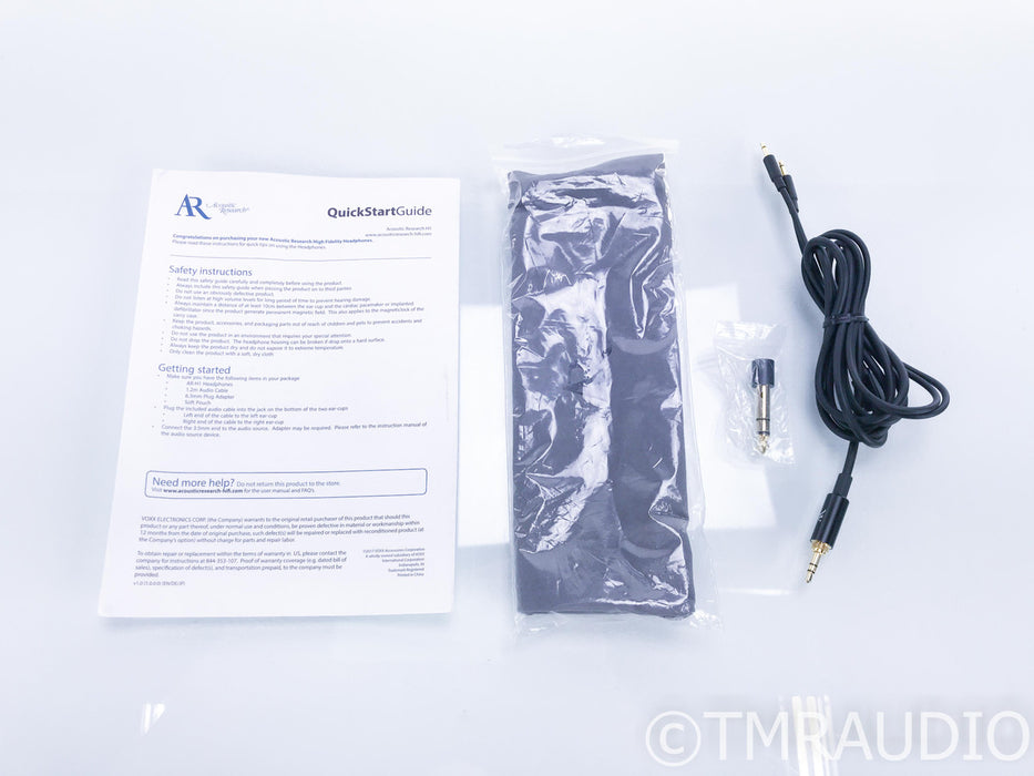 Acoustic Research AR-H1 Open Back Planar Magnetic Headphones; ARH1